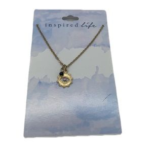 Inspired Life Gold Eye Necklace